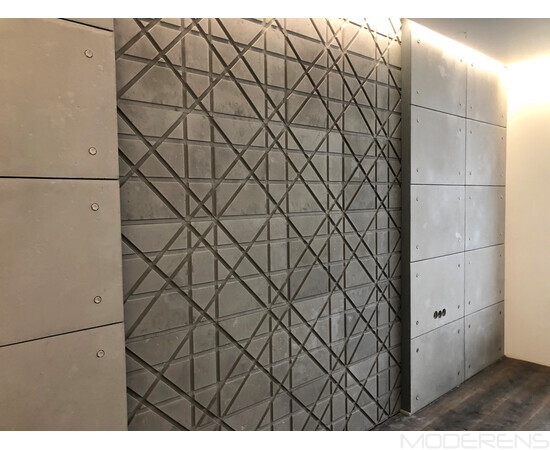 Бетонна 3D панель Led line, зображення 7