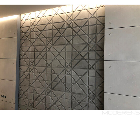 Бетонна 3D панель Led line, зображення 5