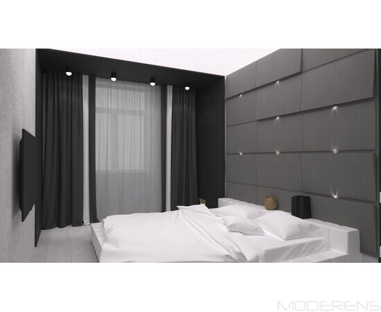 Гіпсова 3Д панель Led 1000x500, зображення 2