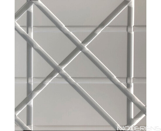 Гіпсова 3Д панель Led line [1000х500], зображення 14