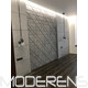Бетонна 3D панель Led line, зображення 3