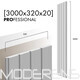 Гіпсова 3Д панель Line 70 [3000х330] PROFESSIONAL, зображення 2