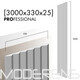 Гіпсова 3Д панель Line Triangle [3000х330] PROFESSIONAL, зображення 2