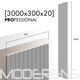 Гіпсова 3Д панель Soft mini [3000х300] PROFESSIONAL, зображення 2