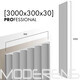Гіпсова 3Д панель LINE 10 [3000х300] PROFESSIONAL, зображення 2