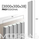Гіпсова 3Д панель LINE 35 [3000х300] PROFESSIONAL, зображення 2