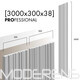Гіпсова 3Д панель LINE Standard [3000х300] PROFESSIONAL, зображення 2