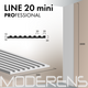 Гіпсова 3D панель LINE 20 mini [3000х320] PROFESSIONAL
