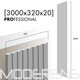Гіпсова 3D панель LINE 20 mini [3000х320] PROFESSIONAL, зображення 2