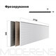 МДФ панель LINE ZigZag  [max H=2750x300]  PROFESSIONAL, зображення 3